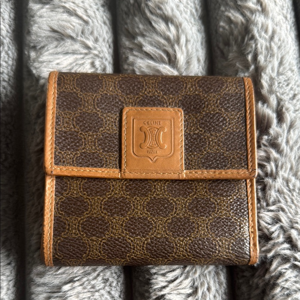 Celine Brown Monogram Wallet